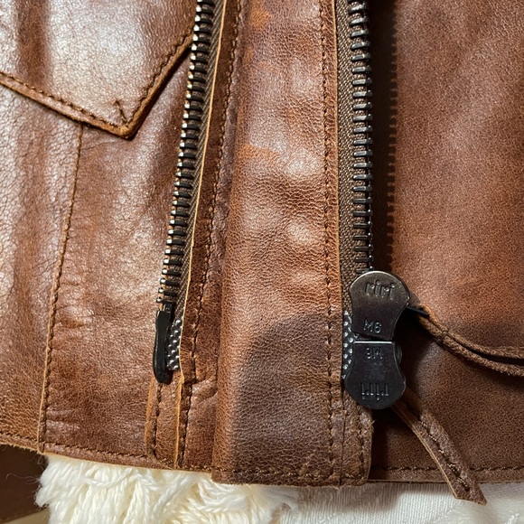 Akris Lambs leather Brown Jacket US 12 - Picture 10 of 13